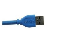 Yüksek hızlı Blue USB 3.0 A - A Kablo USB Veri Aktarımı Kablosu