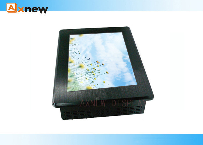 10.4 &quot;16,2M Endüstriyel LCD Ekranlar Gömülü Duvar Montaj LCD Monitör AC100V - 240V