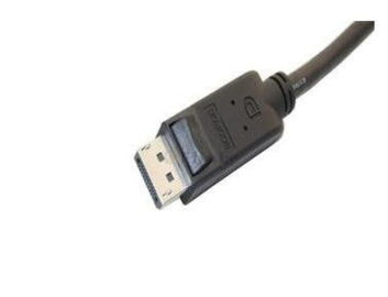 Displayport 1.1 USB Veri Aktarımı Kablosu HDMI 1.3b Siyah PVC Premold