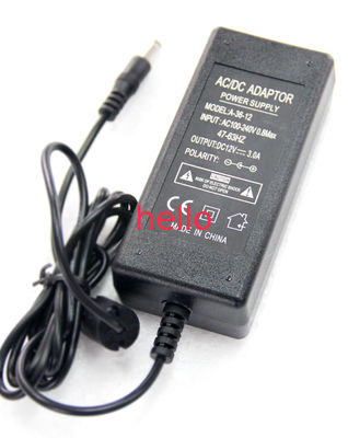 Siyah 60W 60Hz AC - 12 Volt Güç Adaptörü 12 Volt IP54 Kararlı Anahtarlı