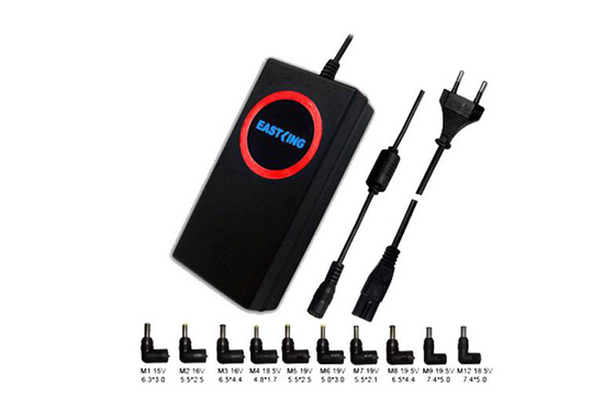 CE Belgeleri 90W AC DC Universal Laptop Güç Adaptörüne Aşırı Akım Koruması