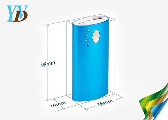 Şarj Edilebilir Seyahat Taşınabilir Yedekleme 6000mAh Mobil Li-ion Güç Bankası Mavi