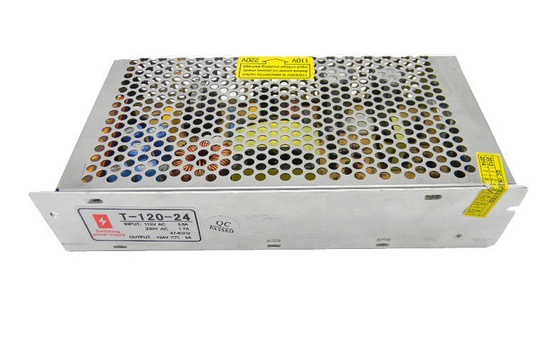 120 Watt geçiş modu güç kaynağı DC 24V 5A LCD ekran için