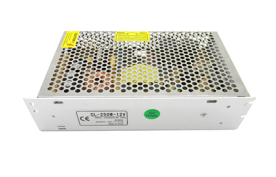 Metal 20A 12V Anahtarlama Güç Kaynağı 250W Hi-pot, ROHS Onaylı