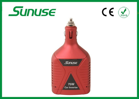 Çakmak fişi ile 220v ac Yüksek verim 75w araba güç çevirici 12v dc