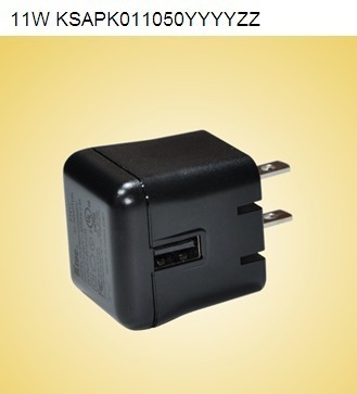 Ev Aletleri ve Mobil Cihazlar için 5V 1.2A Evrensel USB Güç Adaptörü Şarj Cihazı