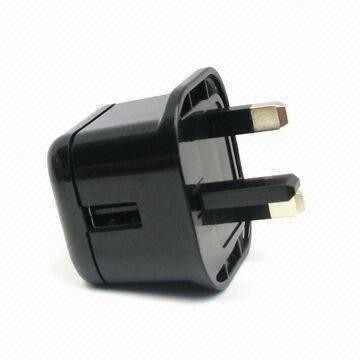 5.0V 100mA Evrensel USB Güç Adaptörü Düz Bilgisayar Şarj Aleti, Güvenli Tasarım, UL, GS, CE, CCC, FCC Onayları