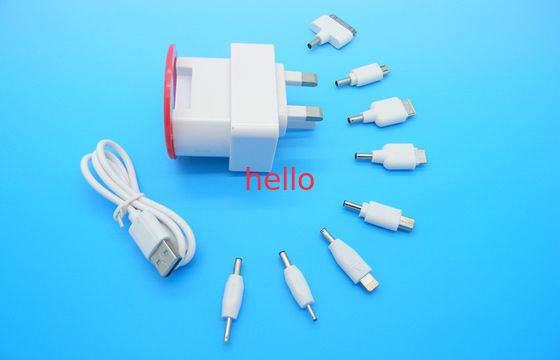 Sabit Akımlı Evrensel USB Seyahat Şarj Cihazı 5V 2.0A UK Fiş, FCC Bölüm 15B