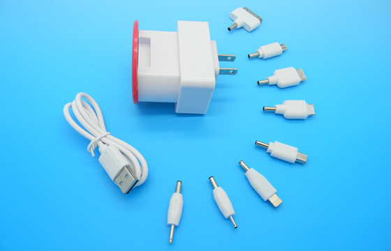 FCC Bölüm 15 Sınıf B Evrensel USB Seyahat Şarj Aleti Akıllı Telefonlar için 5V 10W CE