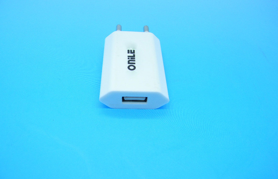 EU Tak Evrensel USB Duvar Şarj Aleti 5V 1000mA IPhone 5g / 5s, SCP OVP OCP için
