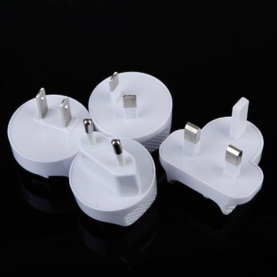 4 Port evrensel USB seyahat şarj Wall AC adaptörü için ev, Multi Tak