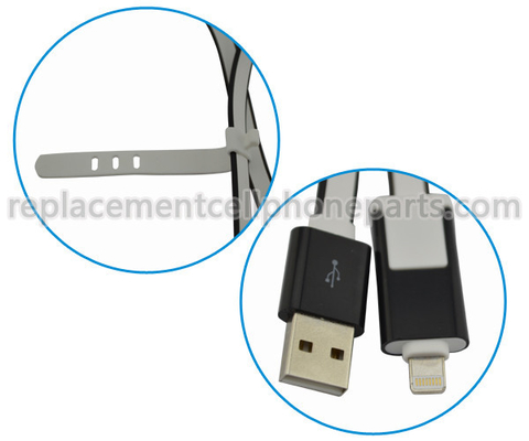 IPhone 5G, 5S, iPhone 6 Şarj Kablosu için 1 Metre Orijinal Cep Telefonu USB Data Kablosu