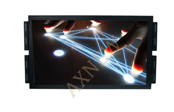 21.5 "Kiosk Duvara Montaj Multi-touch LCD Monitör, 1000: 1 Çift Dokunmatik Ekran