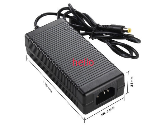 Siyah 12V 5A Bilgisayar AC Adaptör, Masaüstü Güç Adaptörü