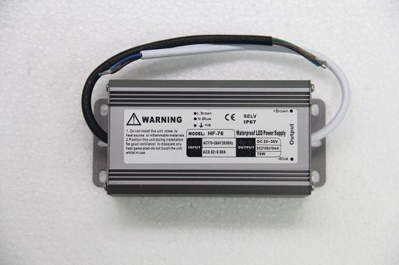 LED Lamba 2100mA Sabit Akım LED Güç Kaynağı 220v EN55015, Dış Mekan LED Güç Kaynağı
