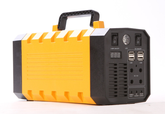 LED ışık ve Solar Panel ile 110V / 220V UPS Kesintisiz Güç Kaynağı