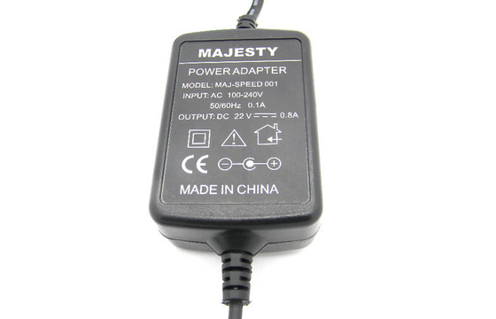 İki Uçlu Kablo Masaüstü Anahtarlama Güç Kaynağı / Masaüstü Güç Adaptörü 12V 1000mA