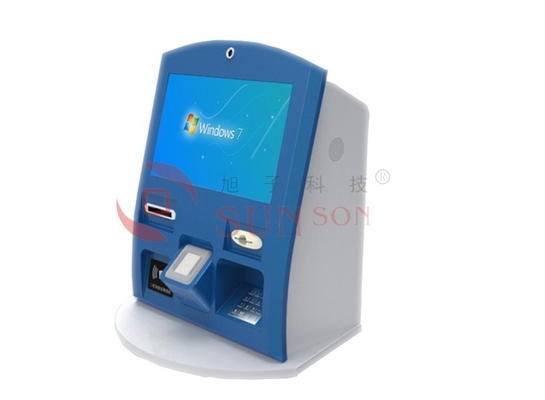 Banka Kartı Mobil Kiosk Masaüstü, Duvara Montaj Kiosk Dokunmatik Ekran Monitör
