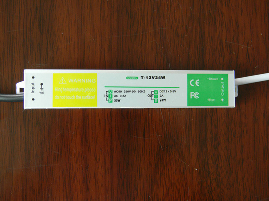 DC12V 3A LED Su Geçirmez Sürücü IP67 36W LVD, LED Işık İçin Sertifikalı