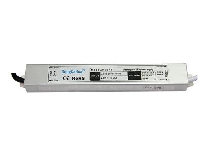 12 V DC Suya Dayanıklı LED Sürücü