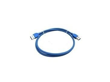 Yüksek hızlı Blue USB 3.0 A - A Kablo USB Veri Aktarımı Kablosu