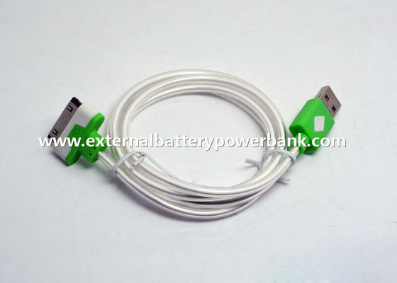 IPhone4 4S / iPad1 / iPad2 için 100cm USB Veri Transferi Parlayan Parlaklık Kablosu