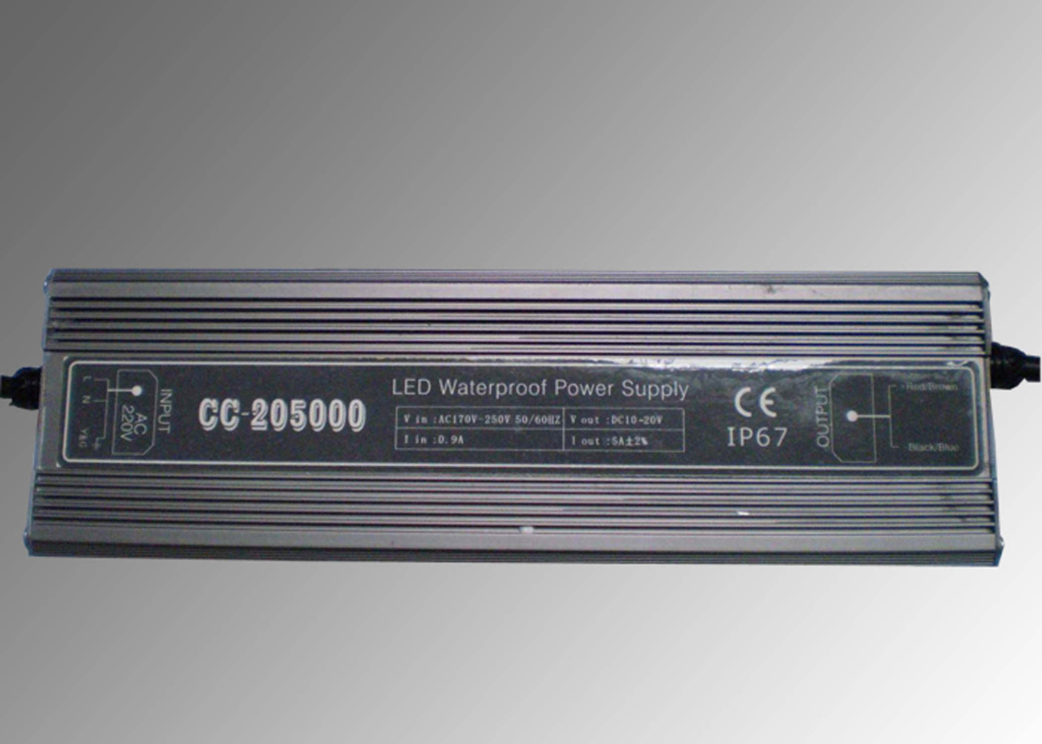 IP65 PC Malzemeli 3000hours DC24V 72W Tek Renkli LED Duvar Yıkayıcı