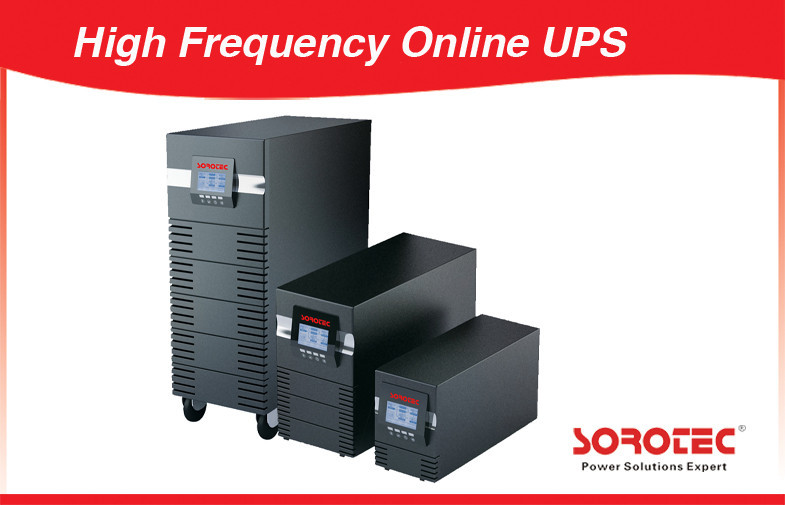 Saf Sinüs Dalgalı Yüksek Frekans Online UPS, Kesintisiz Güç Kaynağı 3KVA / 2700W, RS232