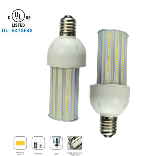 Yüksek Güç 36w LED Wallpack 110lm / w, Açık IP65 Su geçirmez Led Corn Lamp Bulb.